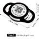 AirTag Dog Collar with QR Code Smart Pet ID Tag, Dual Loop Tracker Holder with Smart QR Code, Waterproof, Dustproof, Silent Airtag Holder, Small BlacK AirTag Dog Collar with QR Code Smart Pet ID Tag, Dual Loop Tracker Holder with Smart QR Code, Waterproof, Dustproof, Silent Airtag Holder, Small BlacK