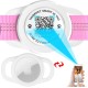 AirTag Dog Collar with QR Code Smart Pet ID Tag, Dual Loop Tracker Holder with Smart QR Code, Waterproof, Dustproof, Silent Airtag Holder, Small BlacK AirTag Dog Collar with QR Code Smart Pet ID Tag, Dual Loop Tracker Holder with Smart QR Code, Waterproof, Dustproof, Silent Airtag Holder, Small BlacK