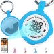 AirTag Holder with QR Code Smart Pet ID Tag, Customisable Pet ID with Anti-Lost O-Ring, Waterproof Dustproof Quiet Airtags Holder for Children, Pets, Bags, Keys, White AirTag Holder with QR Code Smart Pet ID Tag, Customisable Pet ID with Anti-Lost O-Ring, Waterproof Dustproof Quiet Airtags Holder for Children, Pets, Bags, Keys, White