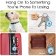 AirTag Holder with QR Code Smart Pet ID Tag, Customisable Pet ID with Anti-Lost O-Ring, Waterproof Dustproof Quiet Airtags Holder for Children, Pets, Bags, Keys, White AirTag Holder with QR Code Smart Pet ID Tag, Customisable Pet ID with Anti-Lost O-Ring, Waterproof Dustproof Quiet Airtags Holder for Children, Pets, Bags, Keys, White