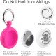 AirTag Holder with QR Code Smart Pet ID Tag, Customisable Pet ID with Anti-Lost O-Ring, Waterproof Dustproof Quiet Airtags Holder for Children, Pets, Bags, Keys, White AirTag Holder with QR Code Smart Pet ID Tag, Customisable Pet ID with Anti-Lost O-Ring, Waterproof Dustproof Quiet Airtags Holder for Children, Pets, Bags, Keys, White