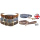 Ancol Timberwolf Leather Dog Collar, 20-26 cm, Mustard Ancol Timberwolf Leather Dog Collar, 20-26 cm, Mustard