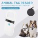Animal Chip Reader Pet Microchip Scanner, Rechargeable Animal Chip Reader FDX-B (ISO11784/11785) and EMID Microchip Handheld Radio Frequency Identification Reader Animal Chip Reader Pet Microchip Scanner, Rechargeable Animal Chip Reader FDX-B (ISO11784/11785) and EMID Microchip Handheld Radio Frequency Identification Reader