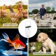Animal Chip Reader Pet Microchip Scanner, Rechargeable Animal Chip Reader FDX-B (ISO11784/11785) and EMID Microchip Handheld Radio Frequency Identification Reader Animal Chip Reader Pet Microchip Scanner, Rechargeable Animal Chip Reader FDX-B (ISO11784/11785) and EMID Microchip Handheld Radio Frequency Identification Reader
