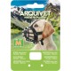 Arquivet Flexible Silicone Dog Muzzle for Panting, Drinking and Treats - Large - Black Arquivet Flexible Silicone Dog Muzzle for Panting, Drinking and Treats - Large - Black