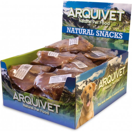 Arquivet Medium Pig Ear Box of 20 Retractable 1200g Arquivet Medium Pig Ear Box of 20 Retractable 1200g