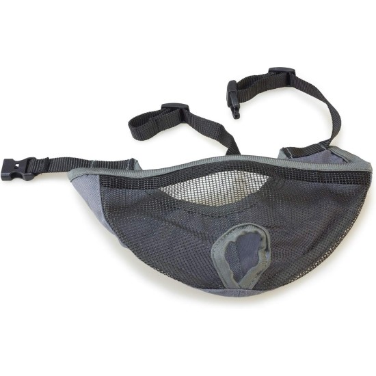 Arquivet Short Snout Dog Muzzle - Dog Muzzle - Breathable and Bite Resistant - Polyester - Plastic Clip Closure - Size S-M / 40 cm Arquivet Short Snout Dog Muzzle - Dog Muzzle - Breathable and Bite Resistant - Polyester - Plastic Clip Closure - Size S-M / 40 cm