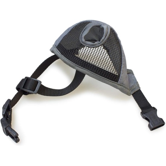 Arquivet Short Snout Muzzle - Muzzle for Dogs - Breathable and Bite Resistant - Polyester - Plastic Clip Closure - Size XS-S/23 cm, Grey Arquivet Short Snout Muzzle - Muzzle for Dogs - Breathable and Bite Resistant - Polyester - Plastic Clip Closure - Size XS-S/23 cm, Grey