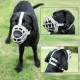 BARKLESS Dog Muzzle, Soft Silicone Basket Muzzle for Dogs, Allows Panting and Drinking, Prevents Unwanted Barking, Biting and Chewing, Includes Collar and Training Guide BARKLESS Dog Muzzle, Soft Silicone Basket Muzzle for Dogs, Allows Panting and Drinking, Prevents Unwanted Barking, Biting and Chewing, Includes Collar and Training Guide