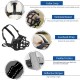 BARKLESS Dog Muzzle Soft Silicone Dog Muzzle Prevent Biting Chewing and Barking Allows Drinking and Panting Used with Collar BARKLESS Dog Muzzle Soft Silicone Dog Muzzle Prevent Biting Chewing and Barking Allows Drinking and Panting Used with Collar