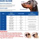 BARKLESS Dog Muzzle Soft Silicone Dog Muzzle Prevent Biting Chewing and Barking Allows Drinking and Panting Used with Collar BARKLESS Dog Muzzle Soft Silicone Dog Muzzle Prevent Biting Chewing and Barking Allows Drinking and Panting Used with Collar