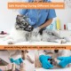 BARKLESS Dog Muzzle for Dogs, Basket Muzzle for Biting, Chewing and Carving, Humane Cage Mouth Cover, Perfect for Grooming and Training, Medium, Aggressive Reactive Dogs
