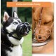 BARKLESS Dog Muzzle for Dogs, Basket Muzzle for Biting, Chewing and Carving, Humane Cage Mouth Cover, Perfect for Grooming and Training, Medium, Aggressive Reactive Dogs