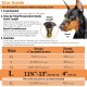 BARKLESS Dog Muzzle for Dogs, Basket Muzzle for Biting, Chewing and Carving, Humane Cage Mouth Cover, Perfect for Grooming and Training, Medium, Aggressive Reactive Dogs
