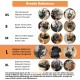 BARKLESS Dog Muzzle for Dogs, Basket Muzzle for Biting, Chewing and Carving, Humane Cage Mouth Cover, Perfect for Grooming and Training, Medium, Aggressive Reactive Dogs