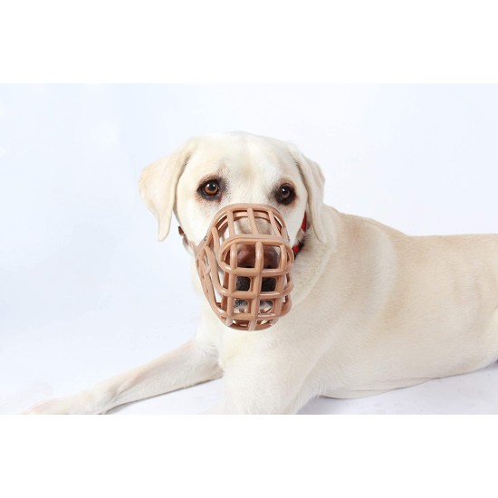 BASKERVILLE CLASSIC MUZZLE - Allows Panting and Drinking, Prevents Biting and Browsing for Food, Ideal for Dogs with Long Noses, Training Muzzle for Large Dogs (Size 9) BASKERVILLE CLASSIC MUZZLE - Allows Panting and Drinking, Prevents Biting and Browsing for Food, Ideal for Dogs with Long Noses, Training Muzzle for Large Dogs (Size 9)