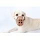 BASKERVILLE CLASSIC MUZZLE - Allows Panting and Drinking, Prevents Biting and Browsing for Food, Ideal for Dogs with Long Noses, Training Muzzle for Large Dogs (Size 9)