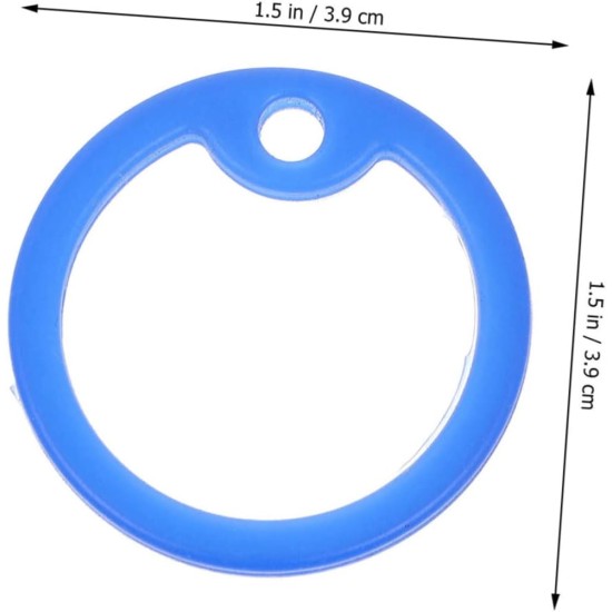 BCOATH Silicone Dog Tags Noise Reducing Cover for ID Tags Practical Silicone Rings for Dog Collars Mute Cover for Pets Pack of 6 BCOATH Silicone Dog Tags Noise Reducing Cover for ID Tags Practical Silicone Rings for Dog Collars Mute Cover for Pets Pack of 6