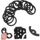 BCOATH Silicone Dog Tags Noise Reducing Cover for ID Tags Practical Silicone Rings for Dog Collars Mute Cover for Pets Pack of 6 BCOATH Silicone Dog Tags Noise Reducing Cover for ID Tags Practical Silicone Rings for Dog Collars Mute Cover for Pets Pack of 6
