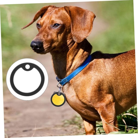 BCOATH Silicone Dog Tags Noise Reducing Cover for ID Tags Practical Silicone Rings for Dog Collars Mute Cover for Pets Pack of 6 BCOATH Silicone Dog Tags Noise Reducing Cover for ID Tags Practical Silicone Rings for Dog Collars Mute Cover for Pets Pack of 6