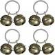 BOBOZHONG Cat Bell, Set of 4 Pet Bells Pet Tracker Bell Dog Bell Loud Dog Bells Cat Bells Collar Bells for Dog Cat Harness BOBOZHONG Cat Bell, Set of 4 Pet Bells Pet Tracker Bell Dog Bell Loud Dog Bells Cat Bells Collar Bells for Dog Cat Harness