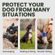 BRONZEDOG Dog Muzzle Adjustable Robust PVC/Metal Wire Basket for Large and Very Large Dogs with Leather Straps Breathable, Drinkable, Training, Prevents Biting (Great Dane, Stainless Steel)