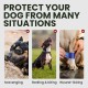 BRONZEDOG Dog Muzzle Adjustable Robust PVC/Metal Wire Basket for Large and Very Large Dogs with Leather Straps Breathable, Drinkable, Training, Prevents Biting (Great Dane, Stainless Steel)