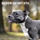 BRONZEDOG Dog Muzzle Metal Mask for Amstaff Pitbull Adjustable Leather Straps for Large Dogs, Brown (Pink, One Size) BRONZEDOG Dog Muzzle Metal Mask for Amstaff Pitbull Adjustable Leather Straps for Large Dogs, Brown (Pink, One Size)