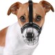BRONZEDOG Dog Muzzle Wire Basket Metal Mask for Small, Medium and Large Dogs, Breathable, Dog Can Drink, Adjustable, Padded, Training, Prevents Biting (Size 2: Jack Russell Terrier)