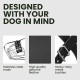BRONZEDOG Dog Muzzle Wire Basket Metal Mask for Small, Medium and Large Dogs, Breathable, Dog Can Drink, Adjustable, Padded, Training, Prevents Biting (Size 2: Jack Russell Terrier)