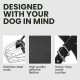 BRONZEDOG Dog Muzzle Wire Basket Metal Mask for Small, Medium and Large Dogs, Breathable, Dog Can Drink, Adjustable, Padded, Training, Prevents Biting (Size 2: Jack Russell Terrier)