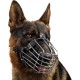 BRONZEDOG Dog Muzzle Wire Basket Metal Mask for Small, Medium and Large Dogs, Breathable, Dog Can Drink, Adjustable, Padded, Training, Prevents Biting (Size 2: Jack Russell Terrier)