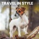 BRONZEDOG Dog Muzzle Wire Basket Metal Mask for Small, Medium and Large Dogs, Breathable, Dog Can Drink, Adjustable, Padded, Training, Prevents Biting (Size 2: Jack Russell Terrier)
