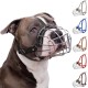 BRONZEDOG Metal Dog Muzzle - Amstaff Wire Basket with Adjustable Leather Straps for Large Dogs BRONZEDOG Metal Dog Muzzle - Amstaff Wire Basket with Adjustable Leather Straps for Large Dogs