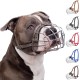 BRONZEDOG Pitbull Dog Muzzle Breathable Metal Basket for Large Dogs Amstaff Staffordshire Terrier Biting Chewing Barking (Grey) BRONZEDOG Pitbull Dog Muzzle Breathable Metal Basket for Large Dogs Amstaff Staffordshire Terrier Biting Chewing Barking (Grey)