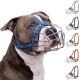 BRONZEDOG Pitbull Dog Muzzle Breathable Metal Basket for Large Dogs Amstaff Staffordshire Terrier Biting Chewing Barking (Grey) BRONZEDOG Pitbull Dog Muzzle Breathable Metal Basket for Large Dogs Amstaff Staffordshire Terrier Biting Chewing Barking (Grey)