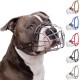 BRONZEDOG Pitbull Dog Muzzle Breathable Metal Basket for Large Dogs Amstaff Staffordshire Terrier Biting Chewing Barking (Grey) BRONZEDOG Pitbull Dog Muzzle Breathable Metal Basket for Large Dogs Amstaff Staffordshire Terrier Biting Chewing Barking (Grey)
