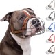 BRONZEDOG Pitbull Dog Muzzle Breathable Metal Basket for Large Dogs Amstaff Staffordshire Terrier Biting Chewing Barking (Grey) BRONZEDOG Pitbull Dog Muzzle Breathable Metal Basket for Large Dogs Amstaff Staffordshire Terrier Biting Chewing Barking (Grey)