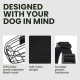 BRONZEDOG Pitbull Dog Muzzle Breathable Metal Basket for Large Dogs, Amstaff Staffordshire Terrier, Bite, Chew, Barking Nylon (Black, One Size) BRONZEDOG Pitbull Dog Muzzle Breathable Metal Basket for Large Dogs, Amstaff Staffordshire Terrier, Bite, Chew, Barking Nylon (Black, One Size)