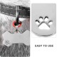 BUGUUYO Pack of 10 Dog Tags Blank Labels Metal Tags Blank Dog Tags for Engraving Personalised Dog Tags Dog Tag with Engraving for Pets Charm Small Silver BUGUUYO Pack of 10 Dog Tags Blank Labels Metal Tags Blank Dog Tags for Engraving Personalised Dog Tags Dog Tag with Engraving for Pets Charm Small Silver