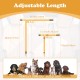 BWOGUE 2 Pcs Pet Dog Cat Seat Belt Headrest Seat Belt Adjustable Nylon Fabric BWOGUE 2 Pcs Pet Dog Cat Seat Belt Headrest Seat Belt Adjustable Nylon Fabric