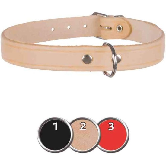 Basic collar, 47–57 cm/25 mm, black Basic collar, 47–57 cm/25 mm, black