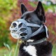 Baskerville INVISA Muzzle - Patented Dog-friendly Design, Dogs Can Pant/Drink, Adjustable, Padded, Muzzle for Small Dogs, Prevents Biting and Browsing (Size 2)