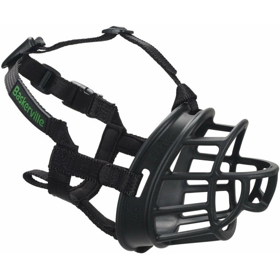 Baskerville Ultra Muzzle, black, size 5 Baskerville Ultra Muzzle, black, size 5