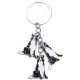 BbearT® Dog ID Tag Dog Key-ring Keychain,Cute Puppy ID Tags Metal Dog Keyring Keyfob Key Tags Car Keyring Bag Charm Birthday Christmas Gift (Border Collie)