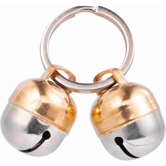 Beau's Bells 2 Extra Loud Cat & Dog Bells | Pet Tracker | Save Birds & Wildlife Handmade Copper (Medium) Beau's Bells 2 Extra Loud Cat & Dog Bells | Pet Tracker | Save Birds & Wildlife Handmade Copper (Medium)