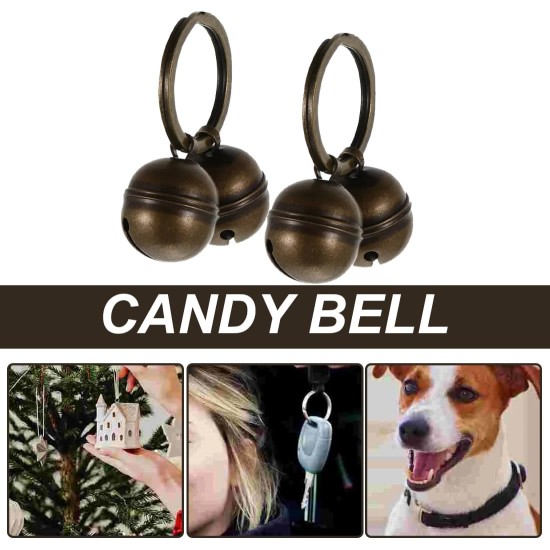 Bells for Crafts, Cat Bell, Set of 2 Extra Loud Cat and Dog Bells Pet Tracker Bell Dog Bell for Collar, Pendant Bells for Dog Cat Harness Bells for Crafts, Cat Bell, Set of 2 Extra Loud Cat and Dog Bells Pet Tracker Bell Dog Bell for Collar, Pendant Bells for Dog Cat Harness