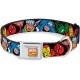 Buckle-Down AVA Marvel Comics Dog Collar, L - Fits 15-26" - 1.0" Wide