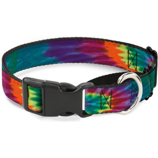 Buckle-Down Martingale Bd Tie Dye Dog Collar, 1.5 Inches Wide - Fits 13-18 Inches Neck - Small, Multicoloured Buckle-Down Martingale Bd Tie Dye Dog Collar, 1.5 Inches Wide - Fits 13-18 Inches Neck - Small, Multicoloured