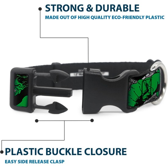 Buckle-Down Plastic Clip - The Incredible Hulk Action Poses / Stacked Comics Buckle-Down Plastic Clip - The Incredible Hulk Action Poses / Stacked Comics